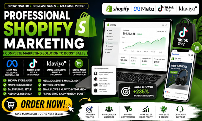 increase sales boost shopify store build shopify store