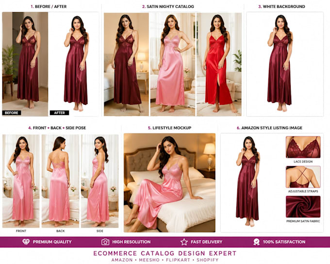 design professional amazon and meesho catalog images