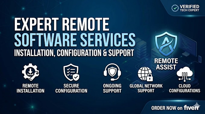 provide remote software installation and configuration