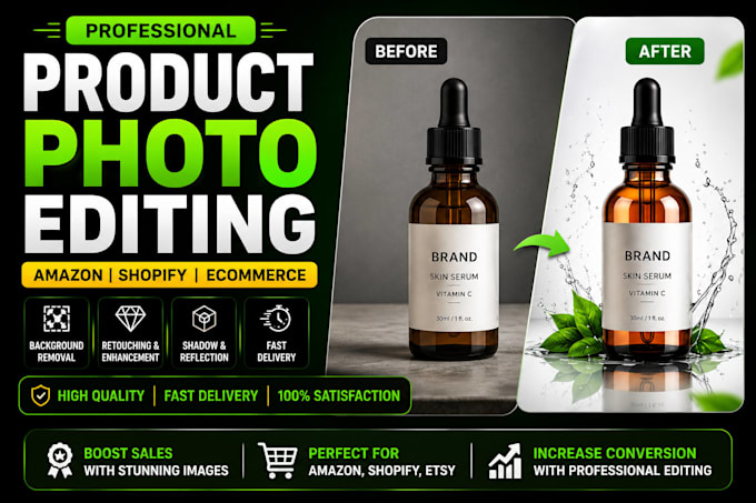 Edit amazon, shopify and ecommerce product photos by Moiizkhan | Fiverr