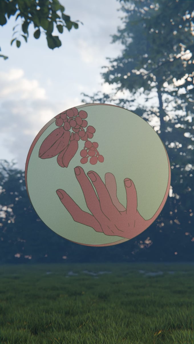 make 3d photorealism nature scene