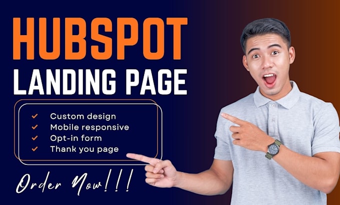 hubspot landing page , hubspot website , figma to hubspot , hubspot template