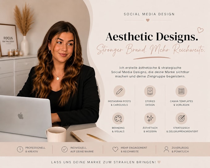 design aesthetic canva instagram posts and stories