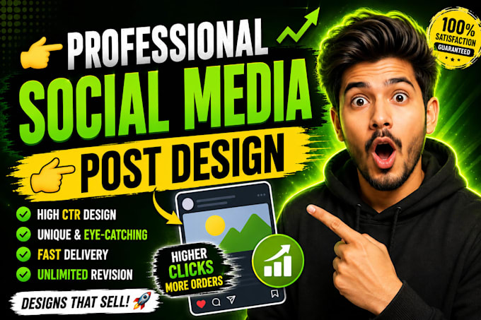 design custom social media posts and ads