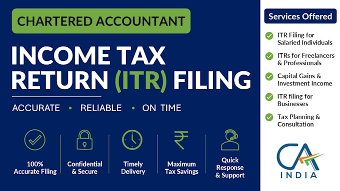file your indian income tax return professionally