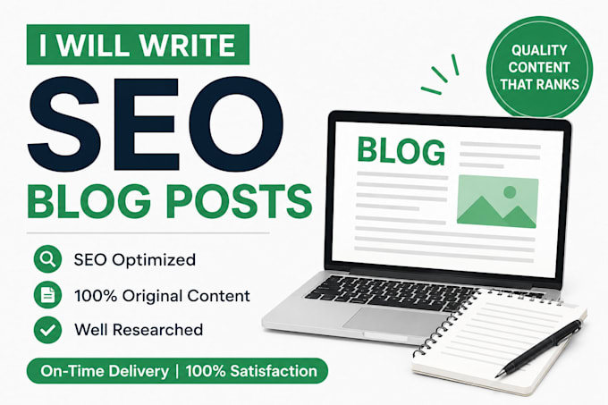 write SEO blog posts that rank on google
