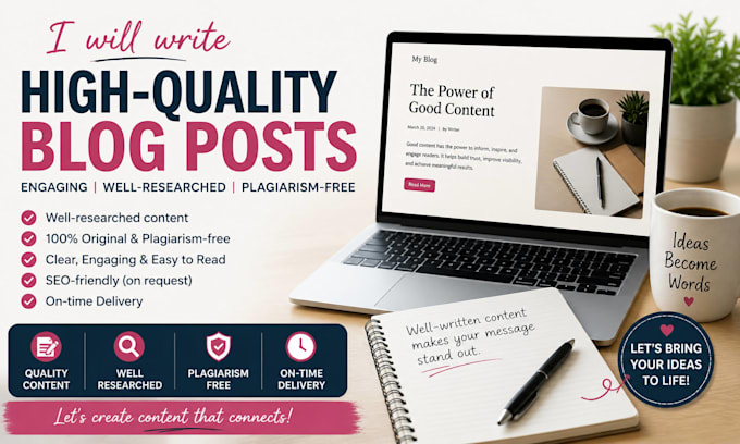 write engaging articles and blog posts