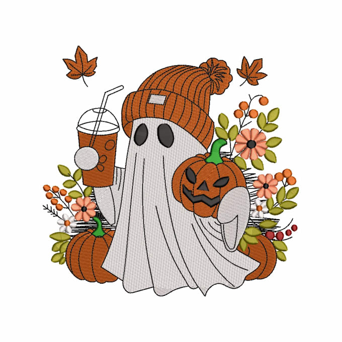 do embroidery digitizing design into dst pes file in 1 hour