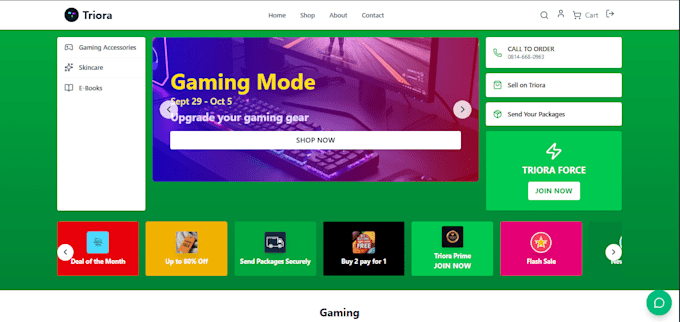 create a custom website