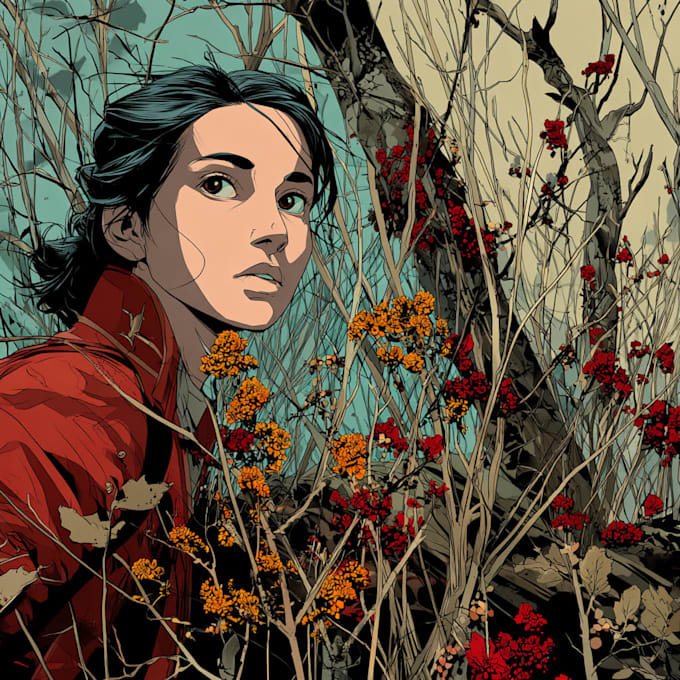 comic book illustration with comic book illustrator