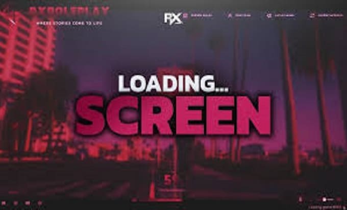do metal lyric music video fivem loading screen cinematic book trailers