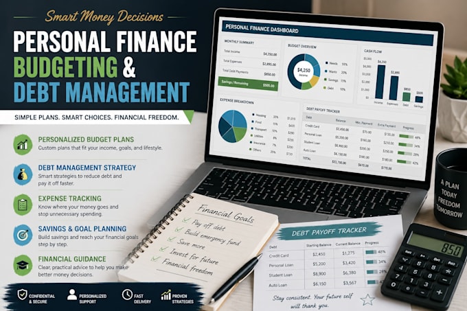 teach personal finance, budgeting, and debt management