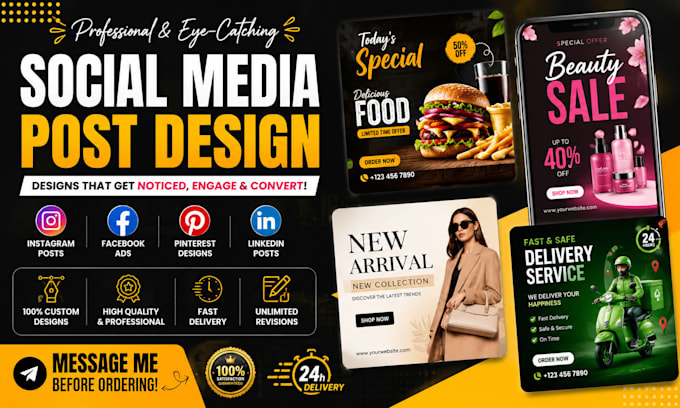 create instagram post designs and content