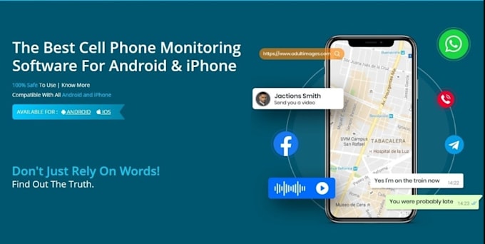 set up iphone android monitering, screen time,and gps sharing for cheat partners