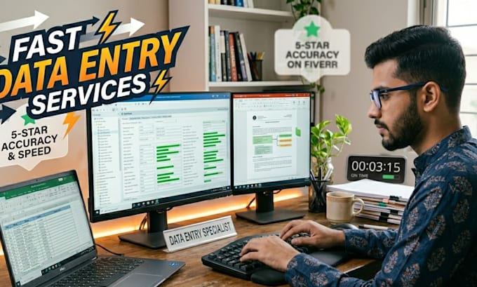 provide b2b lead generation, large data entry and web research