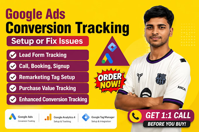 fix or setup ga4 ecommerce tracking and google ads conversion tracking