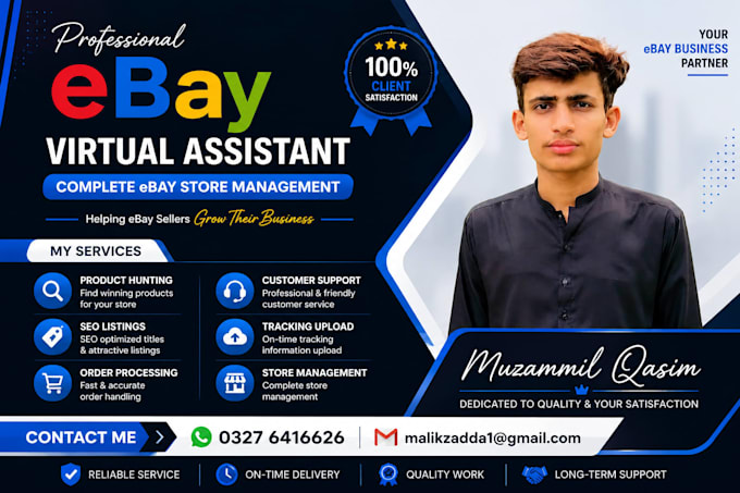 be your professional ebay virtual assistant