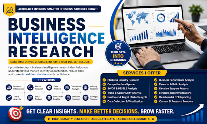 do business intelligence research for data driven growth