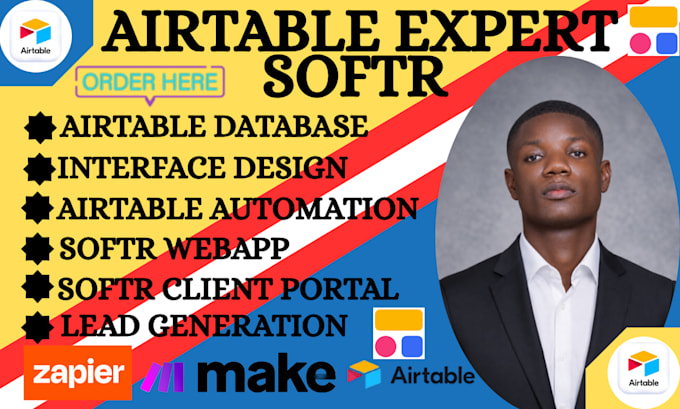 airtable database airtable automation crm softr webapp softr client portal