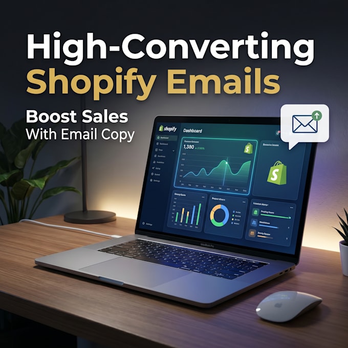 write sales focused email copy for shopify stores
