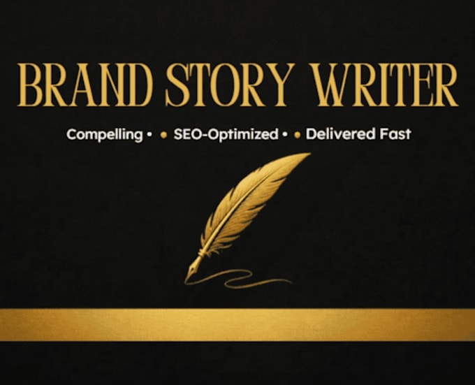 write your brand origin story, about us page and brand narrative