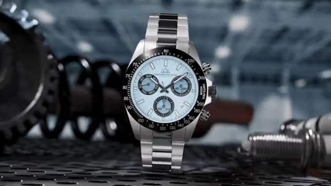 do 3d watch animation, 3d watch design, 3d watch modelling, realistic 3d render