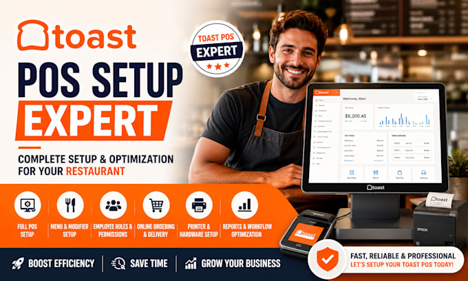 toast pos setup restaurant pos toast configuration pos support