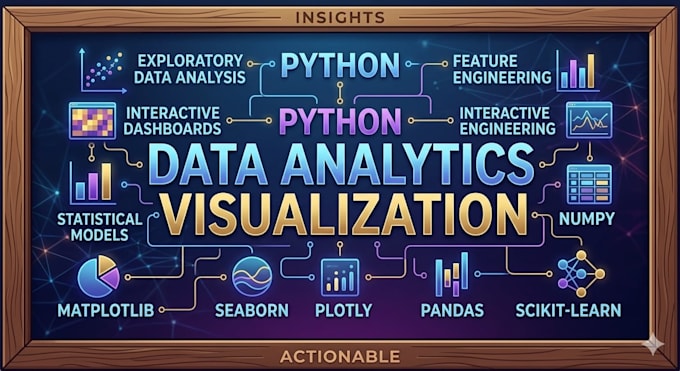 do data analytics and visualization using python