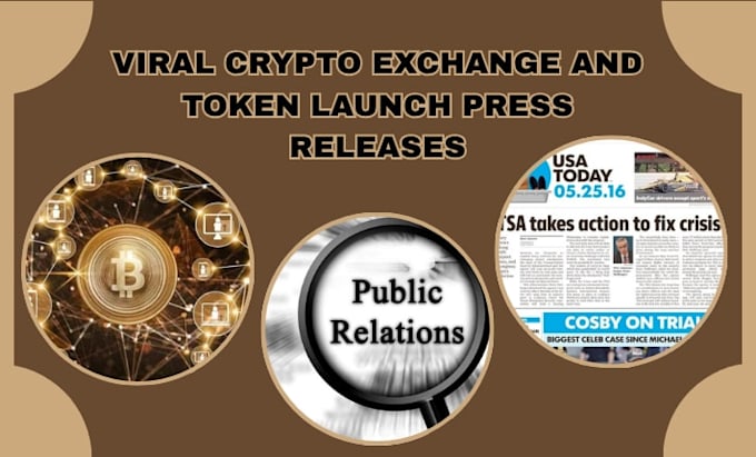 write professional crypto and blockchain press releases