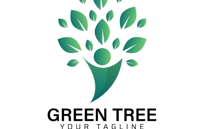 design unique tree service logo for you