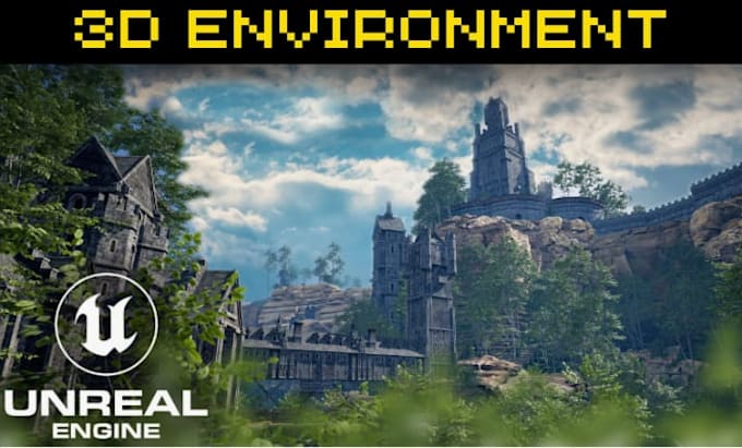 create realistic unreal engine 5 environments and level design