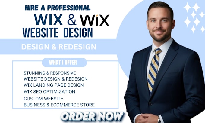 bulid clone redesign wix website design wix landing page online store wix studio