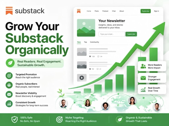 boost substack newsletter organic subscriber growth with targeted promotion