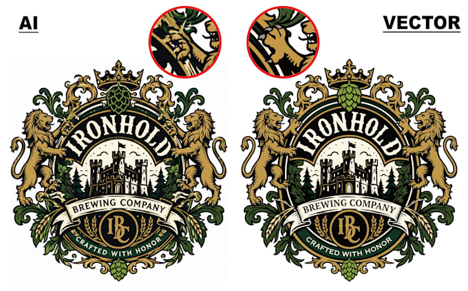 fix your ai generated logo