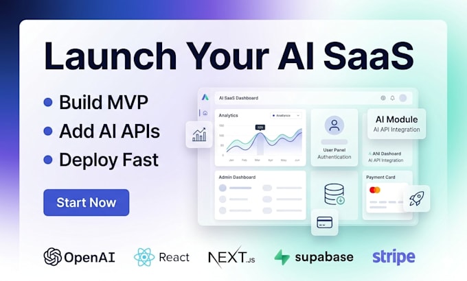build an ai saas mvp with openai API and automation