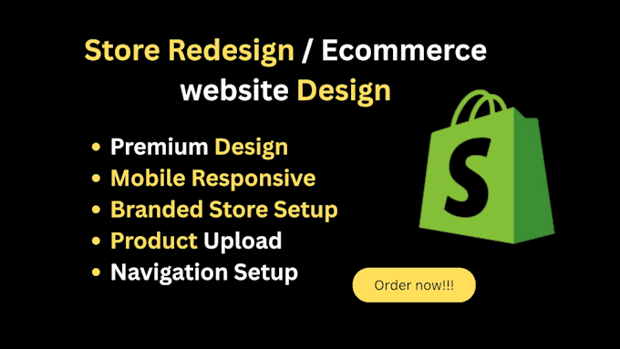 build a branded shopify dropshipping website
