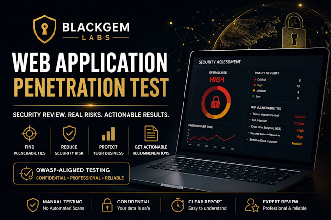 review your web application for security and usability issues
