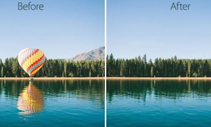 remove objects from photos