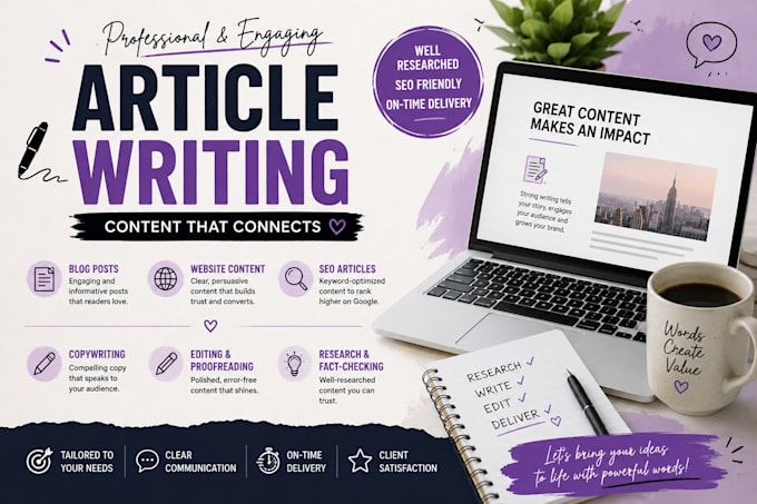 write engaging news articles and blog posts