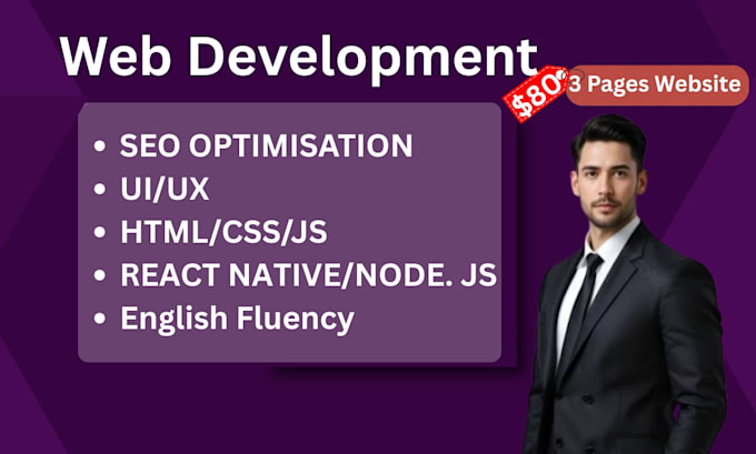 develop a professional and SEO friendly website for you