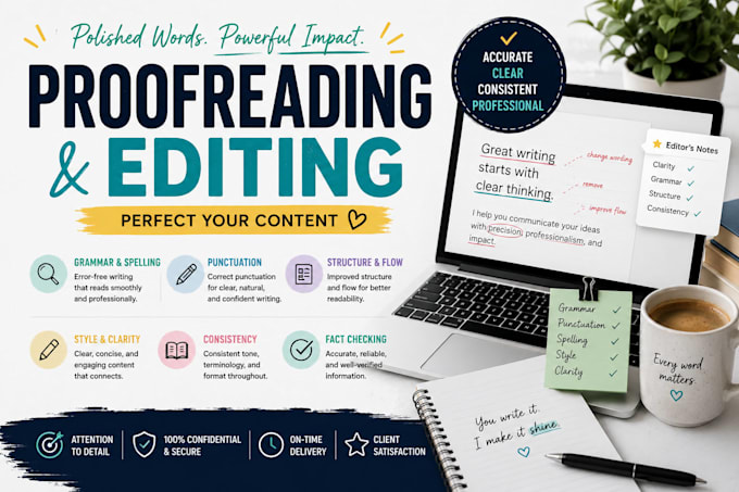 proofread and edit your articles or blog posts