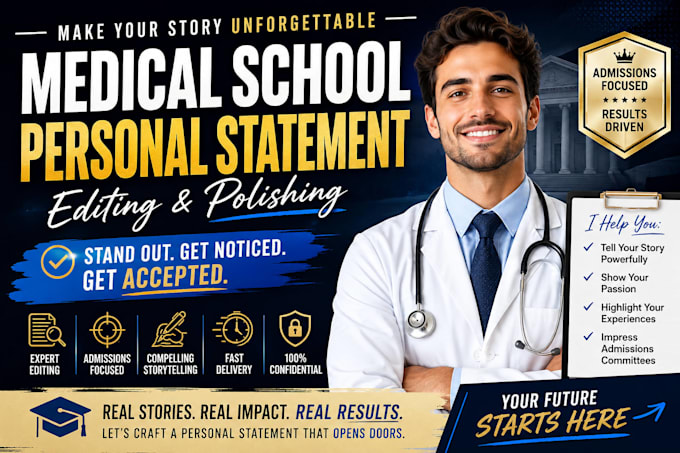 edit your personal statement for medical school