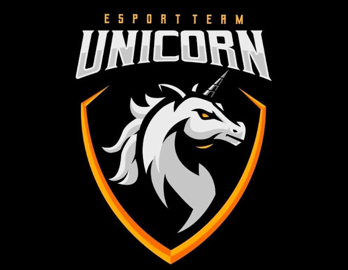 create high quality unicorn logo with free source file