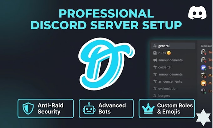 make you a professional discord server
