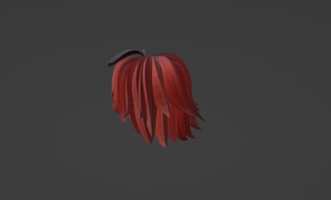 model semirealistc ugc hairs