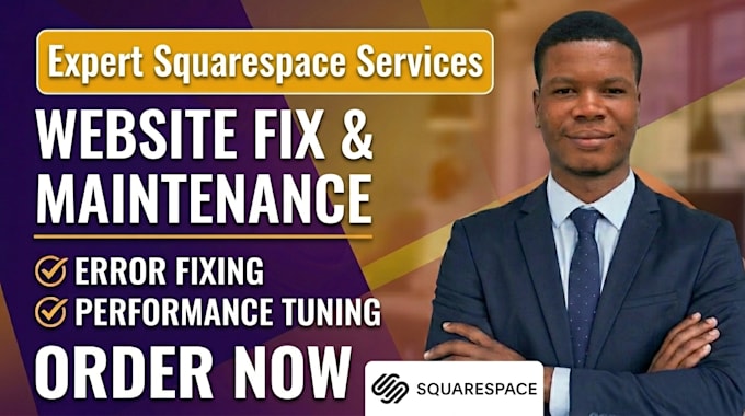 fix squarespace website edit squarespace site do squarespace website maintenance
