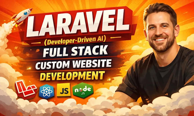 build a laravel rest API or web application for your business