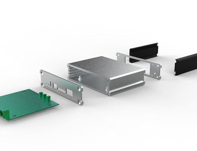 create custom 3d print enclosure design for electrical and electronics products
