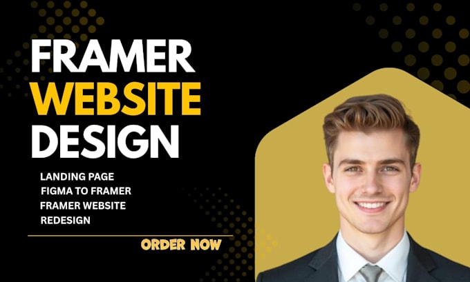 design framer website develop framer website framer landing page
