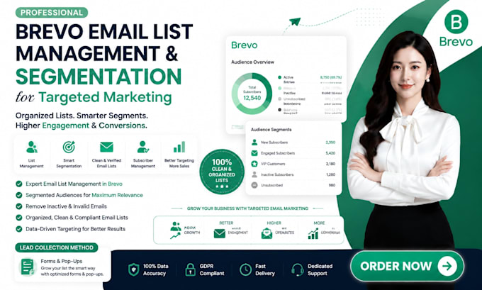 do brevo email list management and segmentation for targeted marketing
